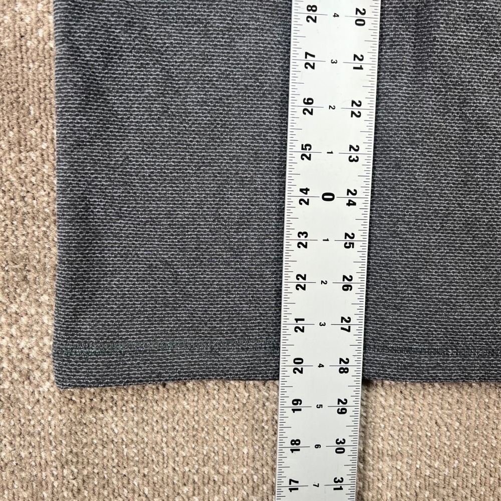 The North Face Mens Textured Cap Rock Quarter Zip Fleece Asphalt Grey Size L - Picture 7 of 7